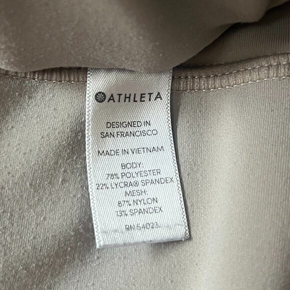 Athleta Eclipse 7/8 Tight Leggings Grey XL - Picture 9 of 9